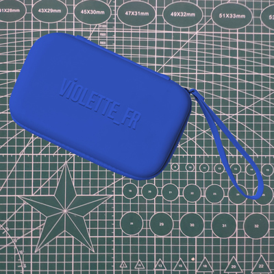 VbusiE17 Blue Velvet Handbelt Eva Case